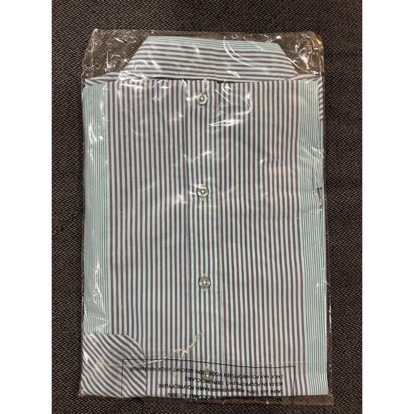 Lacoste Short Sleeve Button Down Men’s Dress Shirt With Pocket Size 42 NWT! - Picture 2 of 4